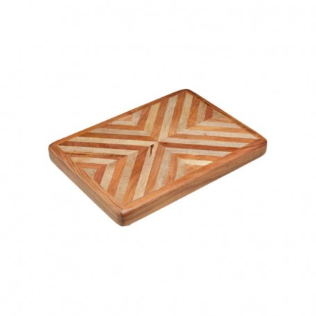 Tocator din lemn de mango KitchenCraft Prep & Serve Serenity Butchers Block KCSERBUTBLOCK 28x38cm